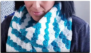 Winter Mint Scarf